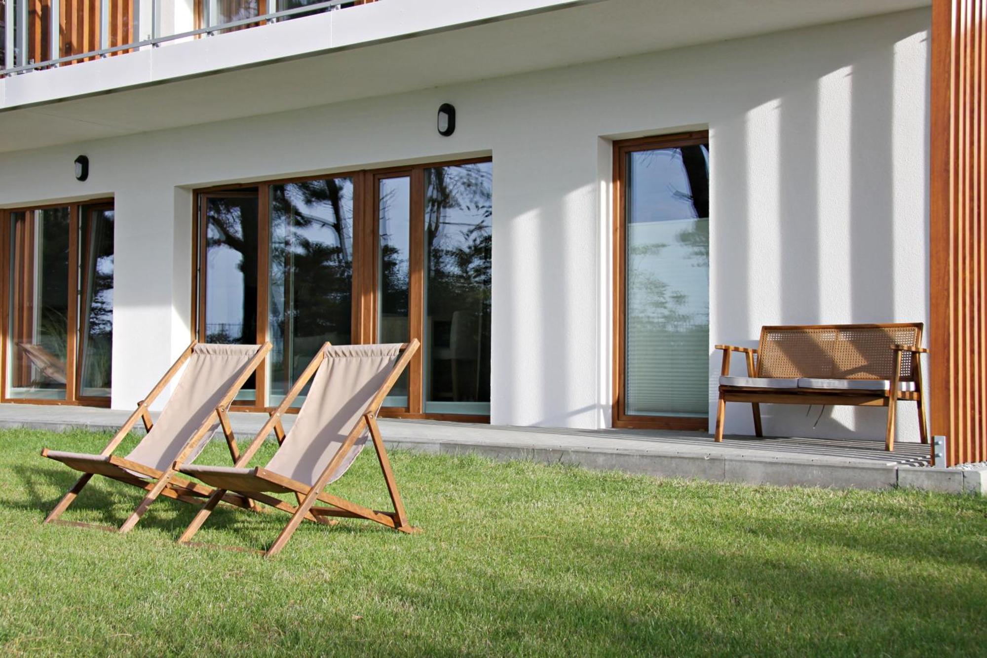 Let'S Sea - 2 Bedroom - Premium Baltic Apartment With Front Sea View Garden And Spa Access Gąski Buitenkant foto