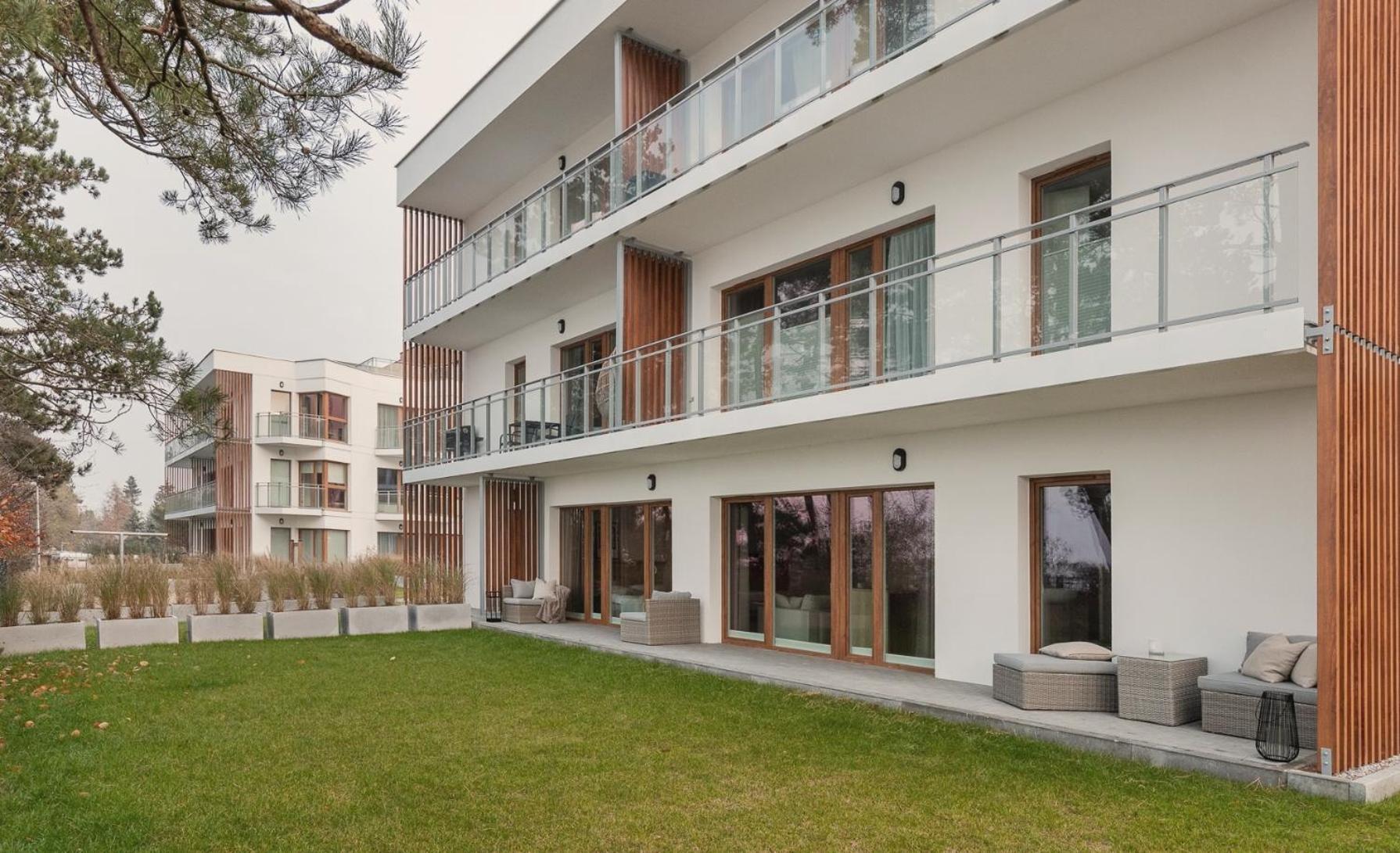 Let'S Sea - 2 Bedroom - Premium Baltic Apartment With Front Sea View Garden And Spa Access Gąski Buitenkant foto