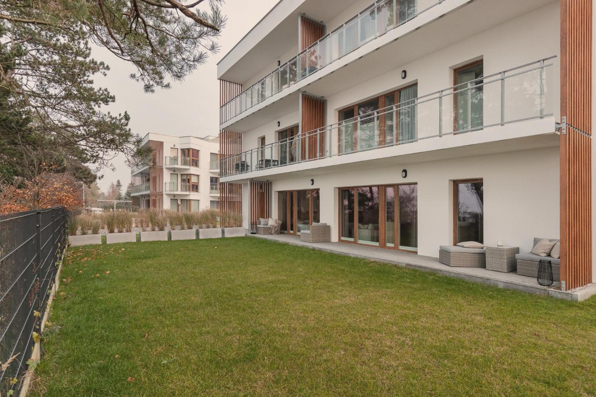 Let'S Sea - 2 Bedroom - Premium Baltic Apartment With Front Sea View Garden And Spa Access Gąski Buitenkant foto